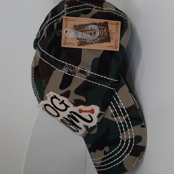 Dog Mom Baseball Hat Cap Headwear Pet Animal Rescue Vintage Look KBETHOS NWT - Picture 4 of 11